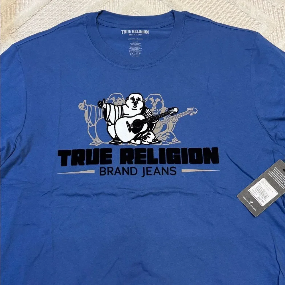 TRUE RELIGION - TRIPLE BUDDHA TEE